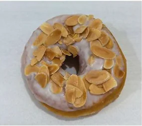 Donut Almond dari katalog Roti Gendut