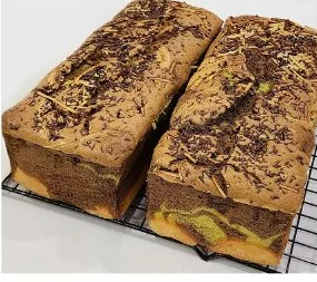 Cakebread Coklat Keju dari katalog Roti Gendut