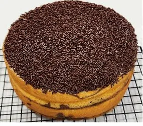 Round Chocolate Cake dari katalog Roti Gendut