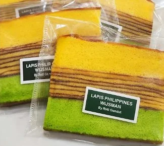 Contoh lapis legit Philippines dalam katalog