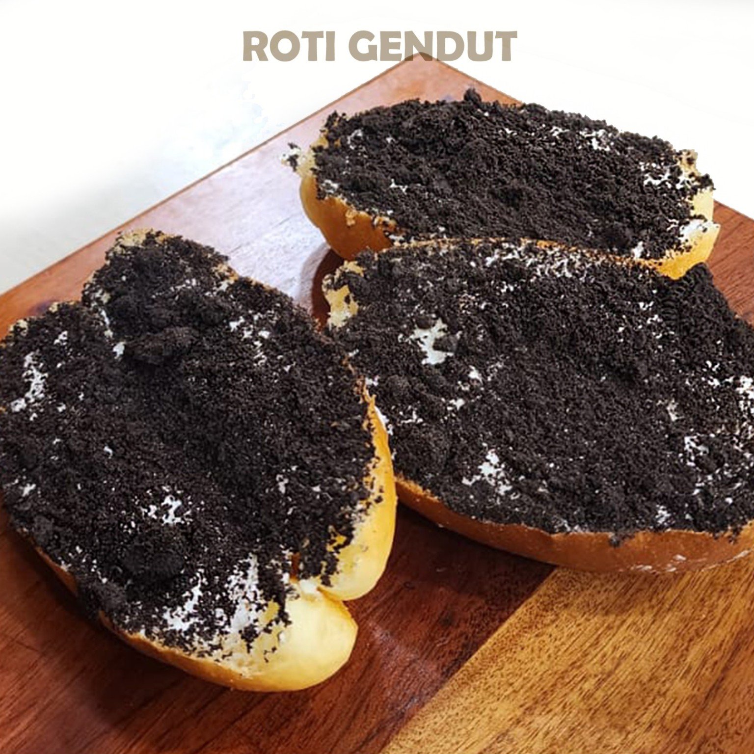 Roti Butter Cream Oreo Roti Gendut